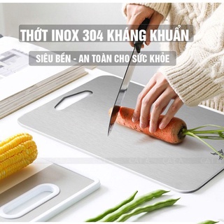 Mua Thớt inox 304 Chống Rỉ Sét Bảo Vệ Sức Khỏe  Siêu Bền Không Lo Nấm Mốc