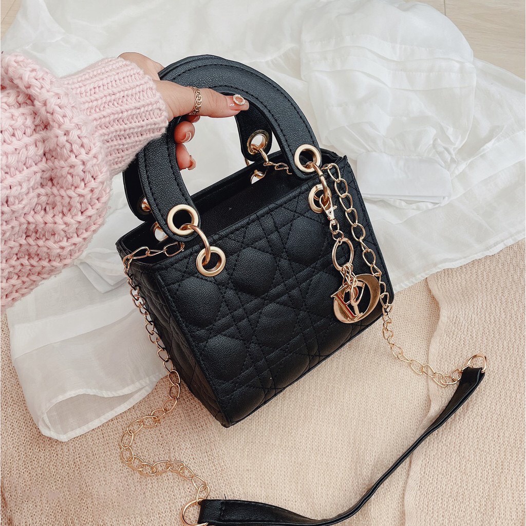 Túi xách đeo chéo nữ giá rẻ đẹp đi chơi phong cách thời trang hàn quốc dễ thương cute DC103