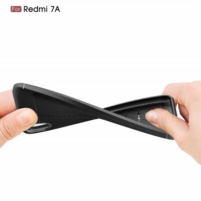 Ốp lưng giả da xiaomi redmi 7A chi tiết Auto focus