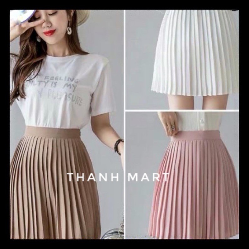 Freeship_Chân váy ngắn xếp ly nhỏ có quần trong mẫu mới 2020 | BigBuy360 - bigbuy360.vn