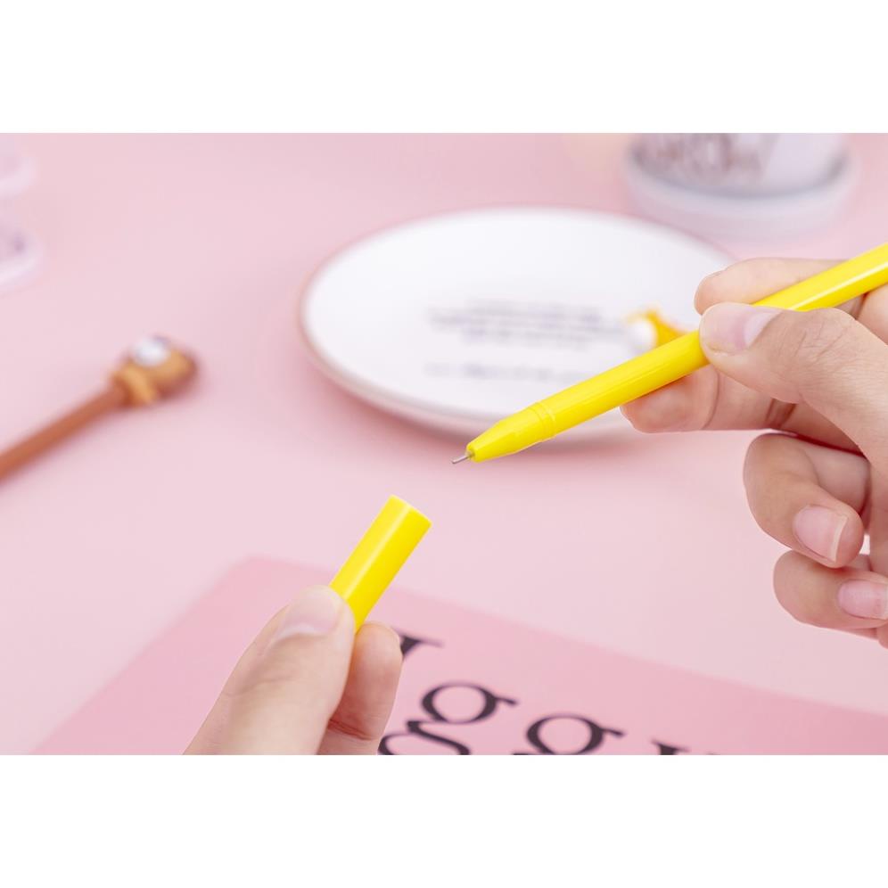 Bút Gel Nước Mực Đen Động Vật Nhiều Màu H30