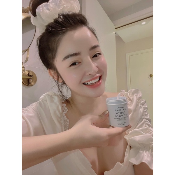 Bột trắng răng thơm miệng BRIGHT TOOTH POWDER SO'NATURAL Hàn Quốc - 50g