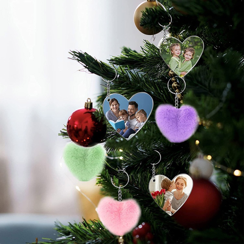 Set 126 Mặt Dây Chuyền Chất Liệu Da Acrylic Trong Suốt DIY