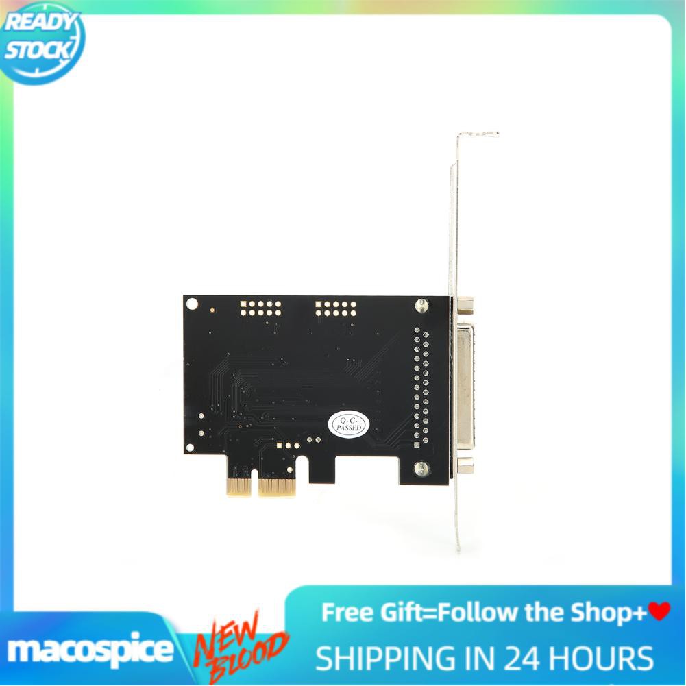 Bảng Mạch Chuyển Đổi Cổng Macospice Pci-E Sang Song Lut Db25 Cho Máy In Win