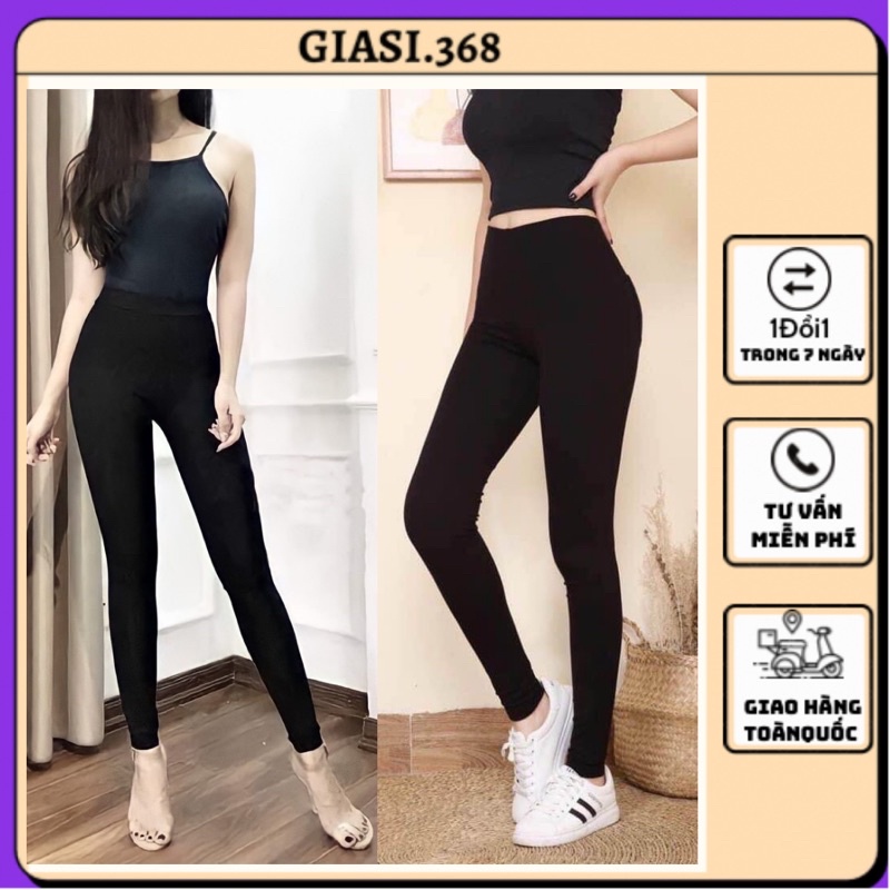Quần legging nữ dài đẹp cao cấp cạp cao nâng mông ghen bụng legging ôm bó GIASI.368
