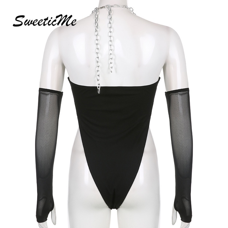 Bodysuit Hở Lưng Dây Xích 2022 SweeticMe | WebRaoVat - webraovat.net.vn