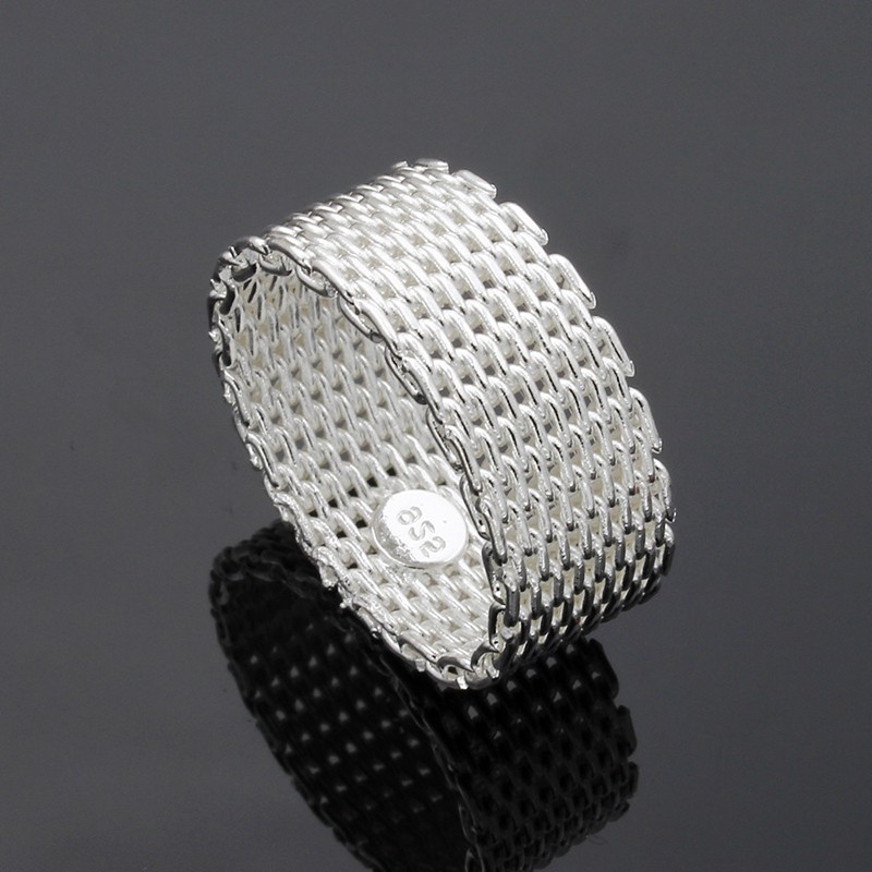 Nhẫn Aifei chất liệu bằng bạc 925 R1330 thời trang cho nữ