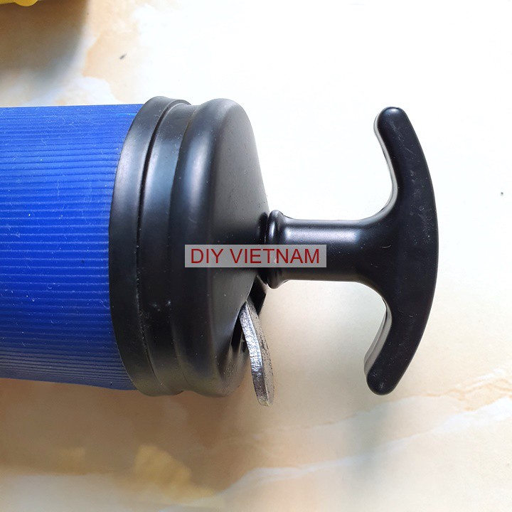 Bơm mỡ 2 ty cao cấp hãng KOURITSU Nhật Bản, cỡ 600cc, Bảo hành 12 tháng Kouritsu Official Store
