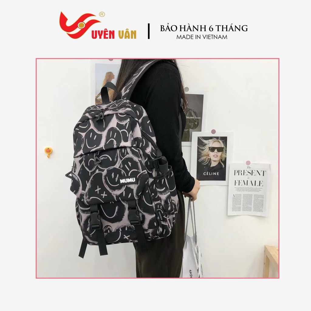 Balo đi học unisex nam nữ cá tính đựng laptop 15.6 inch Y3212