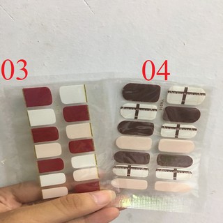 Móng giả dán móng tay.Có keo sẵn
