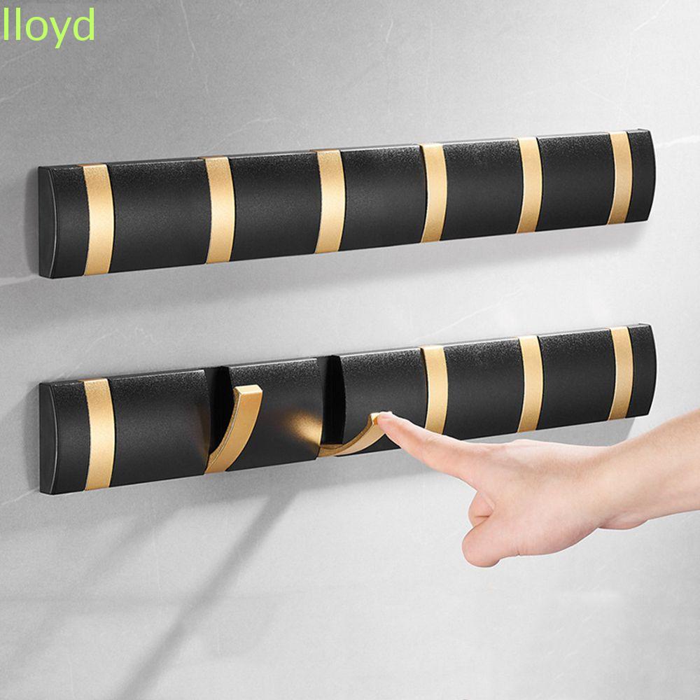 Giá Đỡ Móc Treo Quần Áo Gắn Tường Không Cần Khoan Có Thể Thu Gọn Cho Nhà Tắm