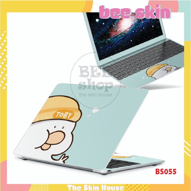 Sticker dán laptop BEE SKIN mẫu Duck cho Macbook/HP/ Acer/ Dell /ASUS/Lenovo/Toshiba