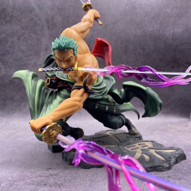 Mô hình figure nhân vật Zoro trong One Piece phiên bản không hiệu ứng