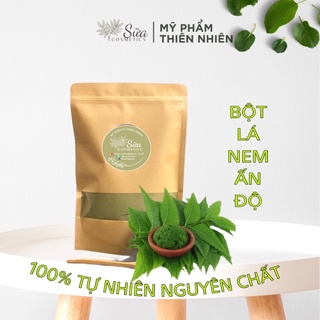 Mặt nạ đắp mặt bột lá neem thiên nhiên 💕𝗡𝗚𝗨𝗬𝗘̂𝗡 𝗖𝗛𝗔̂́𝗧💕 làm đẹp da, ngừa mụn, trắng mịn da,se khít lỗ chân lông