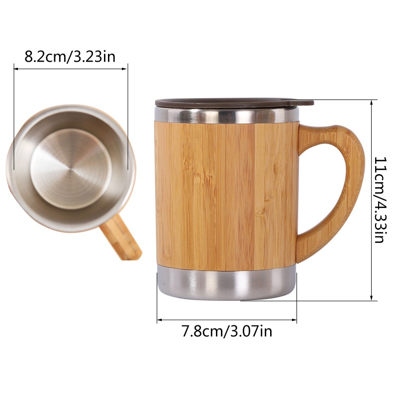 Bình Nước Giữ Nhiệt Bằng Thép Không Gỉ 12oz Chất Lượng Cao