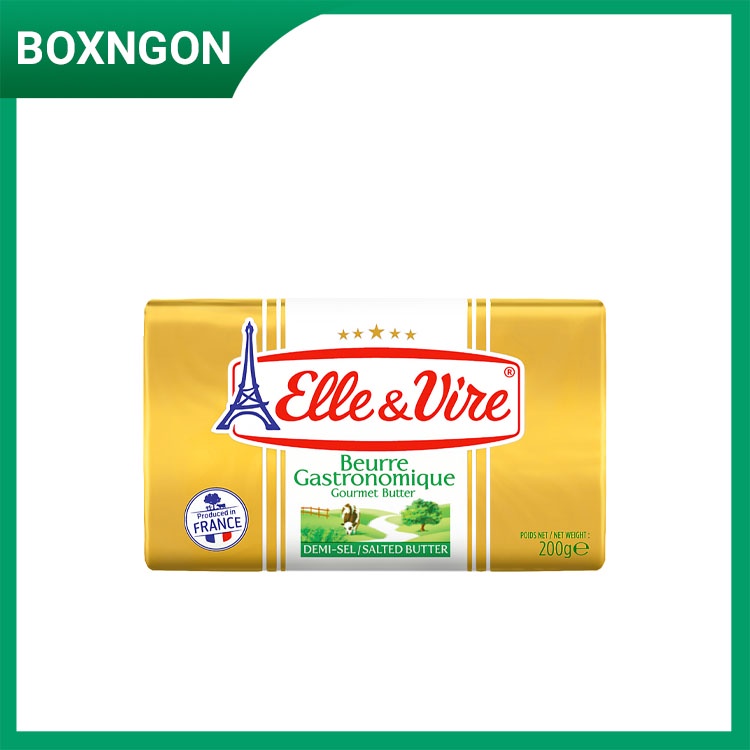 Bơ Mặn Elle&Vire 80% Béo 200 g