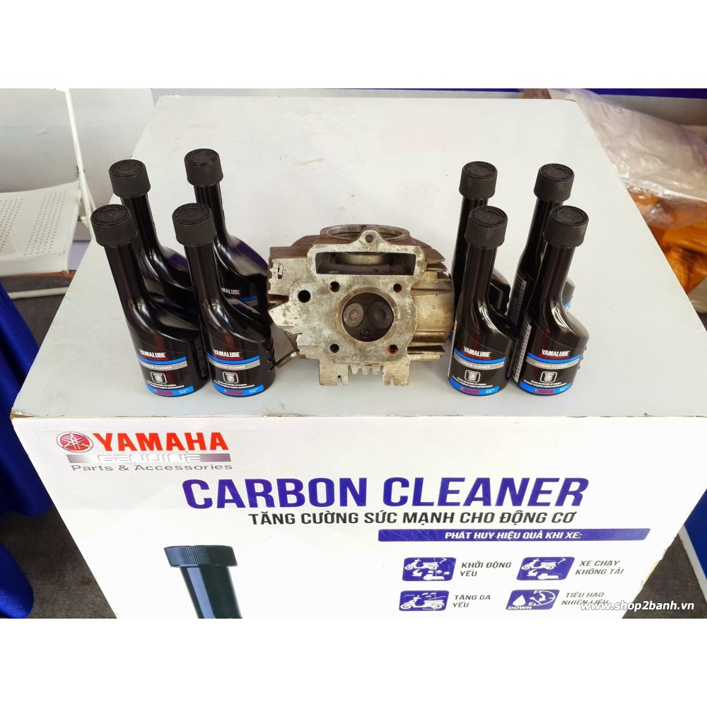 Combo 2 chai ung dịch vệ sinh buồng đốt Yamaha Carbon cleaner