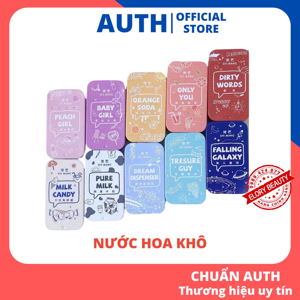 Nước Hoa Khô Dạng Rắn Hương Thơm Lâu Khử Mùi Cho Nam Nữ Giao Ngẫu Nhiên