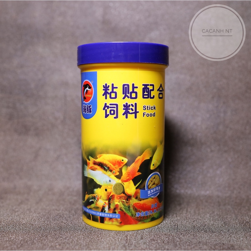 Thức ăn dán cho cá cảnh , hộp 100g/160 viên