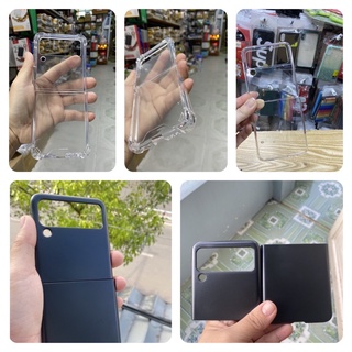 Ốp lưng samsung Z Flip 3,Z Flip 2, Z Fold 3 siêu trong suốt dẻo viền chống sốc có ảnh thật