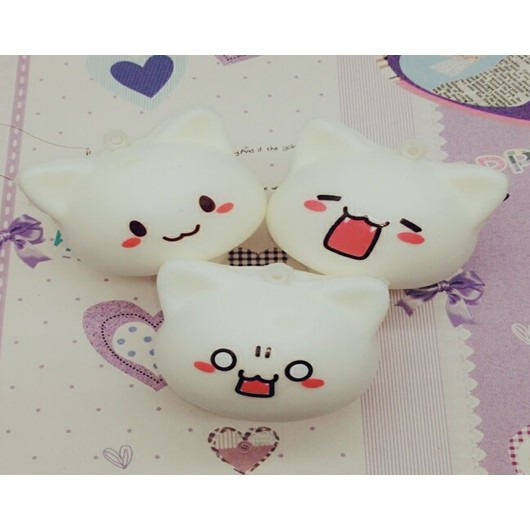 Squishy đầu mèo nhỏ