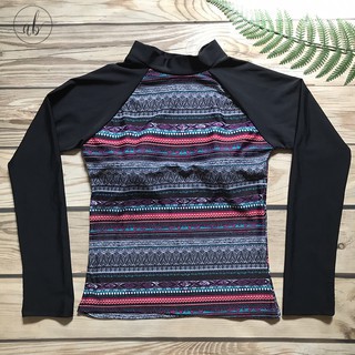 Áo bơi nữ, Áo bơi lẻ tay dài - Sẵn Mút Ngực thời trang 2021 freesize 40-60 kg | BigBuy360 - bigbuy360.vn