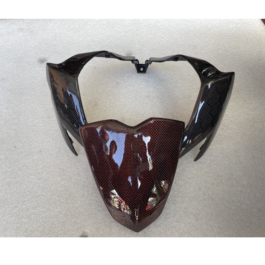 Combo ốp đầu exciter 150 đời 2019 -2021 chính hãng ốp carbon fiber