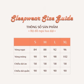 Bộ Đồ Ngủ Nữ Lụa Trắng Trơn Mềm Mịn Lapi BDN05