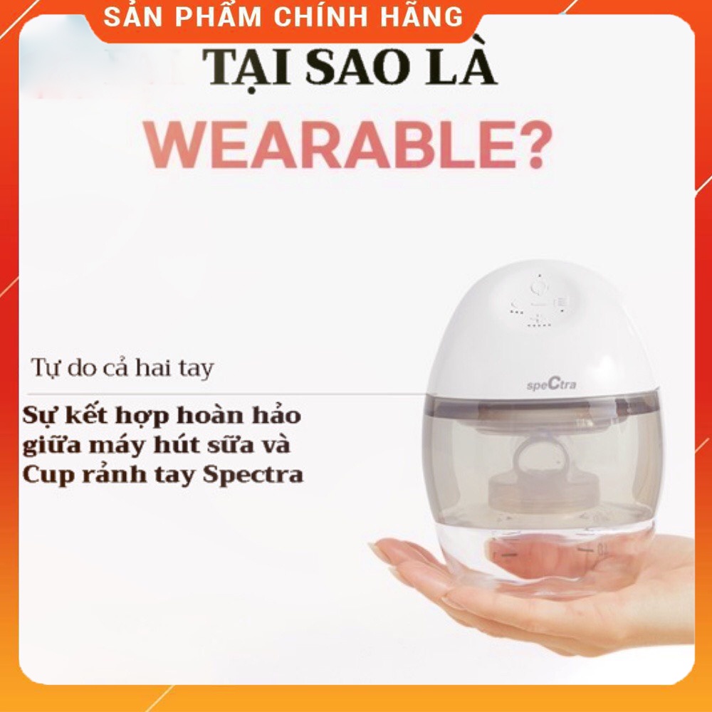 Máy Hút Sữa Rảnh Tay Không Dây Spectra Wearable