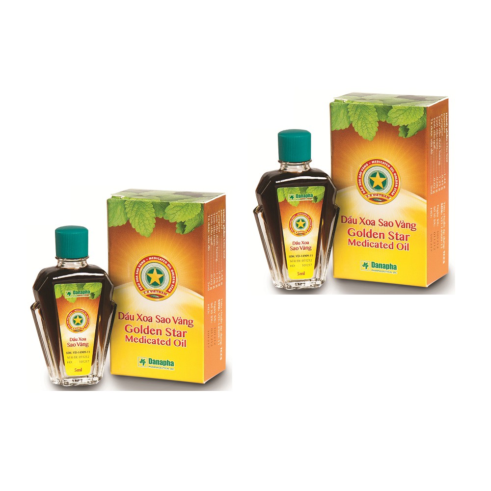 Dầu Xoa Sao Vàng Chai 5ml