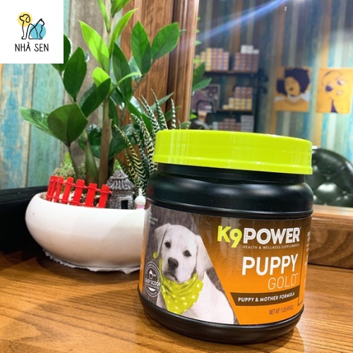 Bột sữa dinh dưỡng cho chó  K9 POWER  PUPPY GOLD - Tăng cường sức khỏe và thể chất