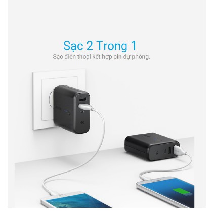 Pin sạc dự phòng Anker PowerCore Fusion 5000mAh - A1621