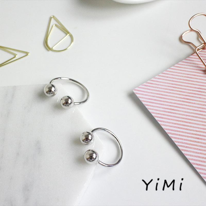 【Siêu rẻ】1 Đôi Khuyên Tai Hình Bán Nguyệt Bằng Thép Không Gỉ unisex