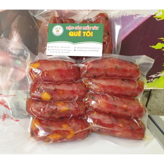 1KG Lạp xưởng trứng muối - Lạp xưởng 2 nắng có trứng muối - Ship toàn quốc