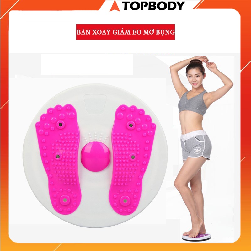 Bàn xoay lắc tập bụng, tập eo thon TOPBODY-BXOAY01