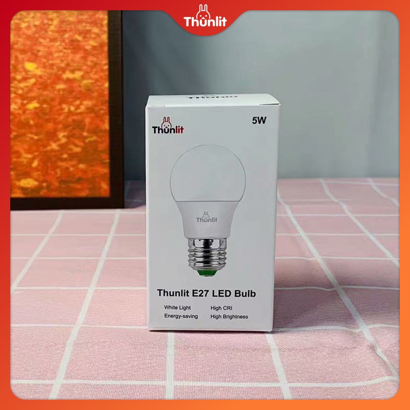 Bóng Đèn E27 Led Thunlit 5w Tiết Kiệm Năng Lượng Thiết Kế Tiện Dụng