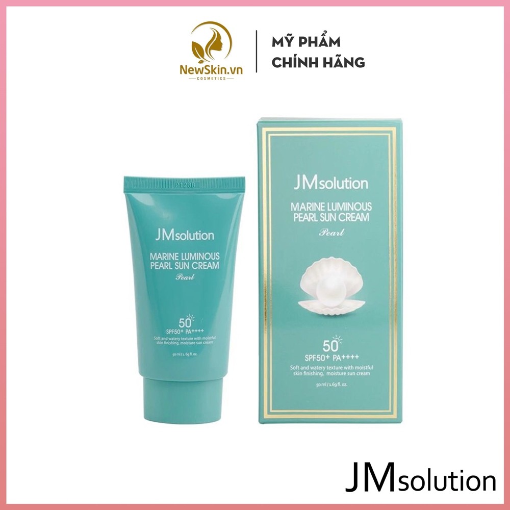 Kem Chống Nắng JM solution Marine Luminous Pearl Sun Cream 50ml SPF50+ PA++++