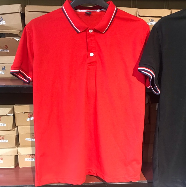 Áo thun nam nữ Polo cổ bẻ ngắn tay nhiều màu cao cấp vải cotton sợi thấm hút mồ hôi thoải mái khi mặc T19 | BigBuy360 - bigbuy360.vn