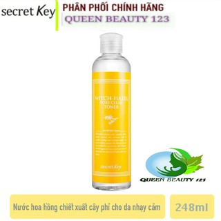 Nước hoa hồng cho da nhạy cảm Secret Key Witch-Hazel Pore Clear Toner 248ml