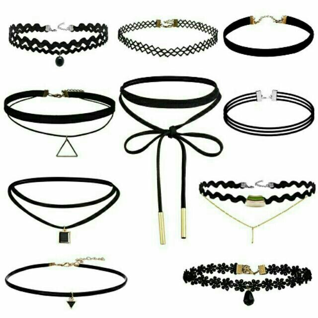Bộ 12 vòng cổ Choker