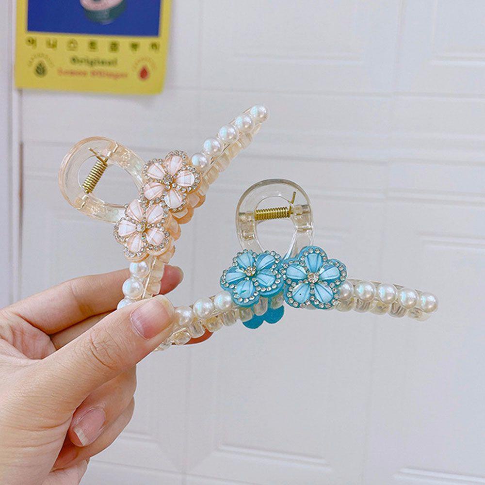 Kẹp Tóc Càng Cua Bằng Acrylic Phong Cách Hàn Quốc WMES15H