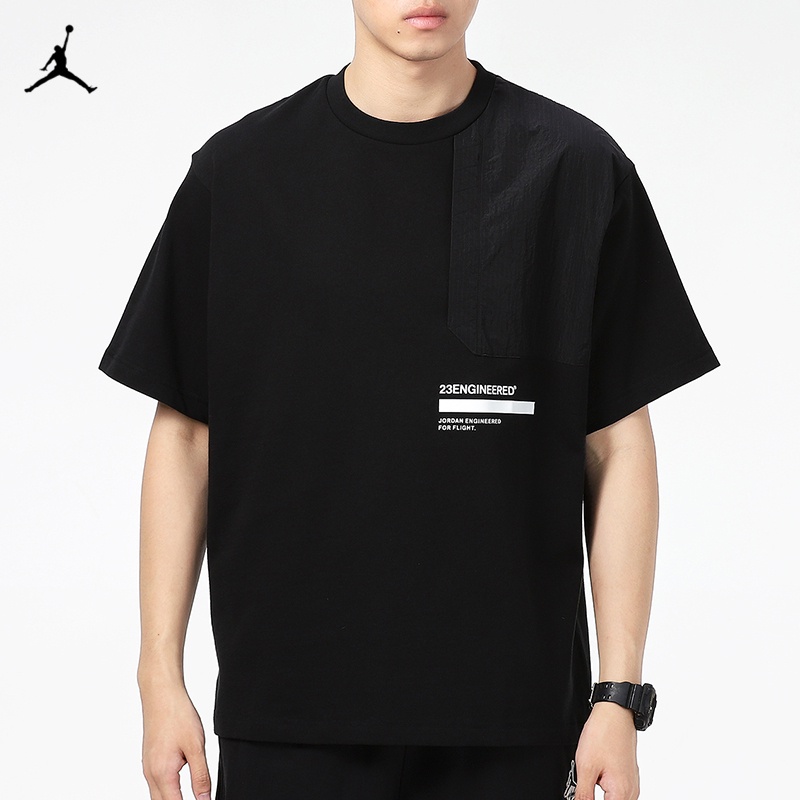 Áo Thun Thể Thao Air JORDAN 23 Thoáng Khí Ngắn Tay Thời Trang Dành Cho Nam 2022 DM3216-010