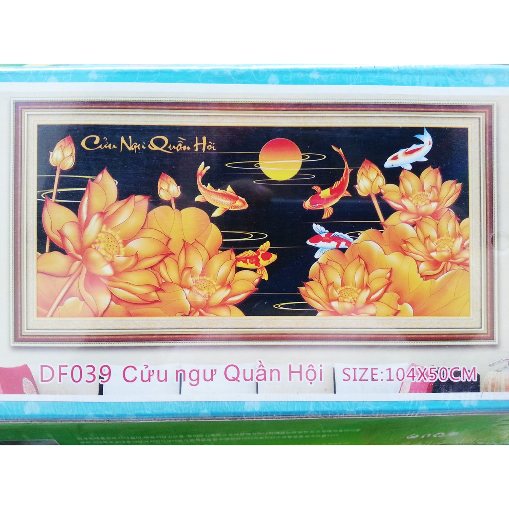 Bộ tranh đính đá 3 bức