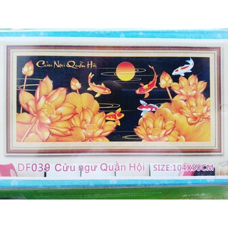 Bộ tranh đính đá 3 bức