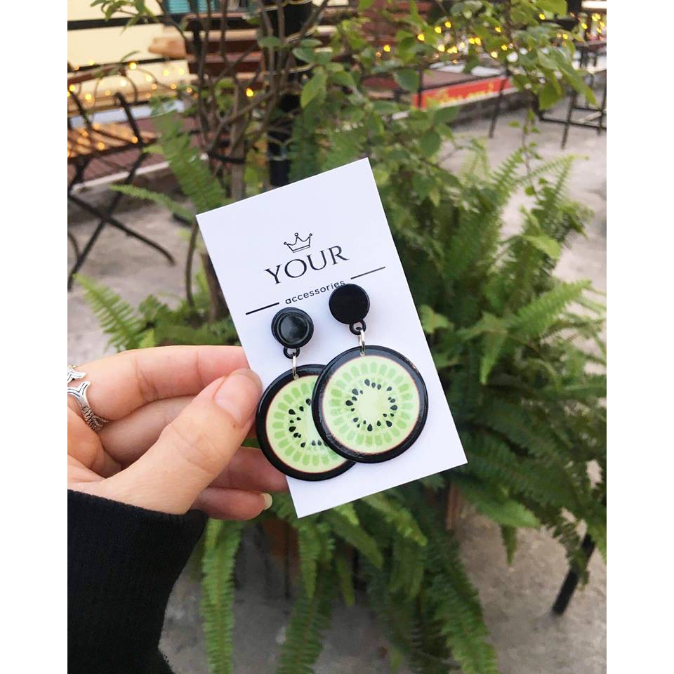 Khuyên tai hoa quả giá rẻ #66k