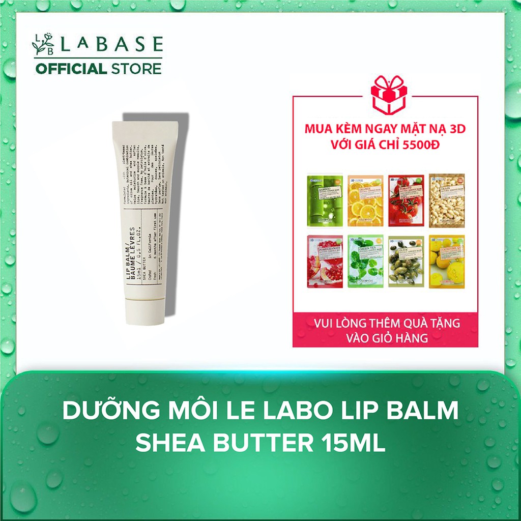 Dưỡng môi Le Labo Lip Balm Shea Butter 15ml