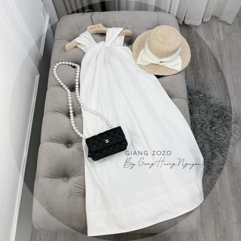 VÁY MAXI XOẮN NGỰC CỔ YẾM | BigBuy360 - bigbuy360.vn