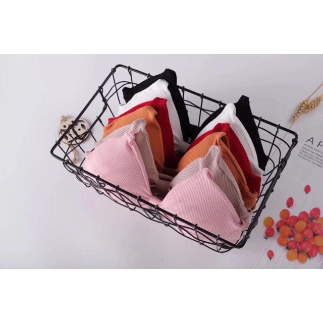 HOT NHẤT - ÁO BRA THẮT NƠ GÂN TĂM XINH XẮN