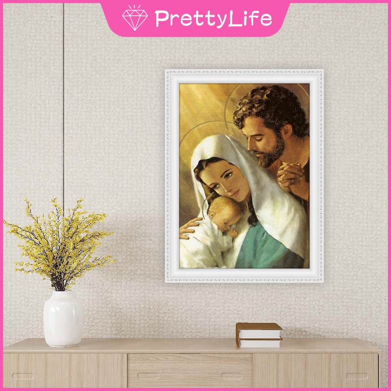 Bộ tranh đính đá 5D họa tiết độc đáo kích thước 30x40cm DIY dùng trang trí