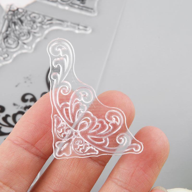 Con Dấu Silicon Trong Suốt Trang Trí Thiệp, Sổ Lưu Niệm